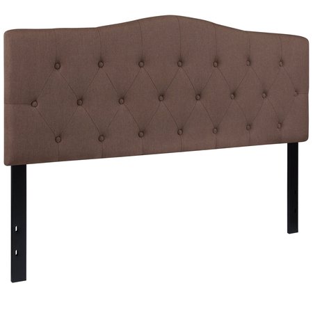 Flash Furniture Cambridge Headboard, Queen, Camel Fabric HG-HB1708-Q-C-GG